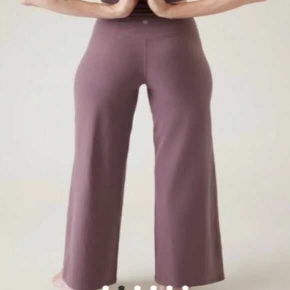 Athleta Elation Wide Leg Pant Medium Tall - Picture 2 of 5